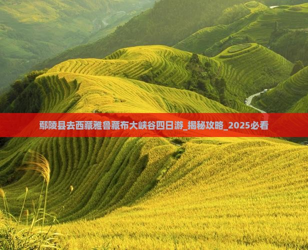 鄢陵县去西藏雅鲁藏布大峡谷四日游