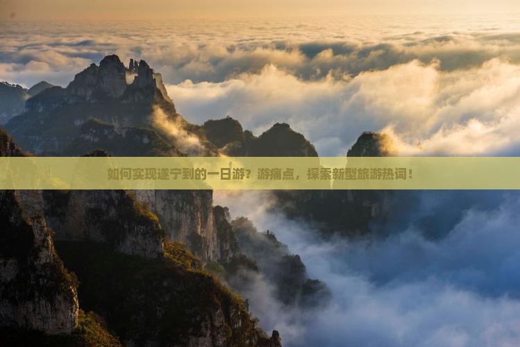 如何实现遂宁到的一日游？游痛点，探索新型旅游热词！