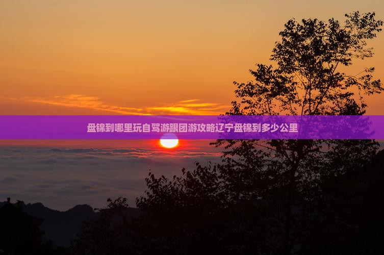 盘锦到哪里玩自驾游跟团游攻略辽宁盘锦到多少公里
