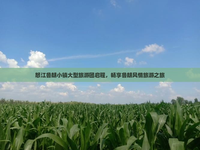 怒江鲁朗小镇大型旅游团启程，畅享鲁朗风情旅游之旅
