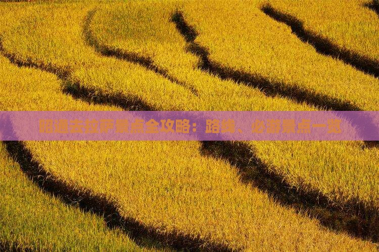 昭通去拉萨景点全攻略：路线、必游景点一览