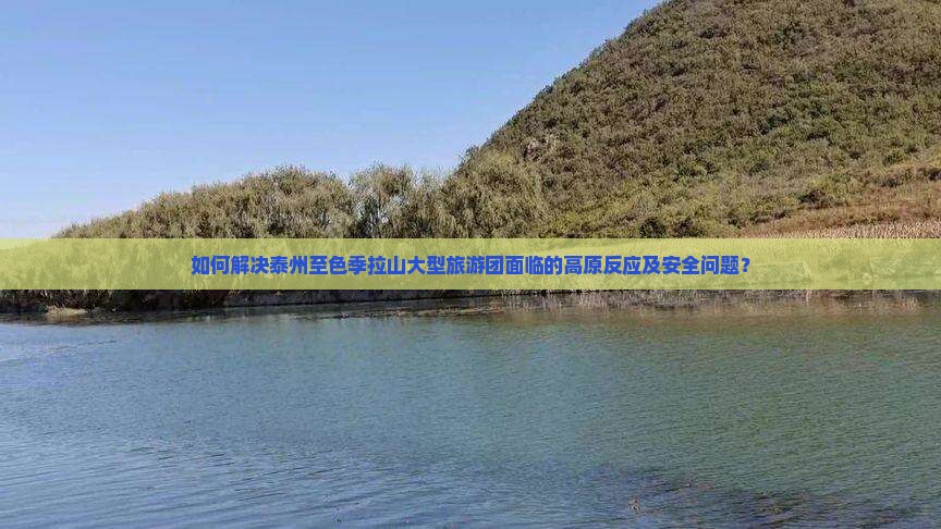 如何解决泰州至色季拉山大型旅游团面临的高原反应及安全问题? 如何解决泰州至色季拉山大型旅游团面临的高原反应及安全问题?