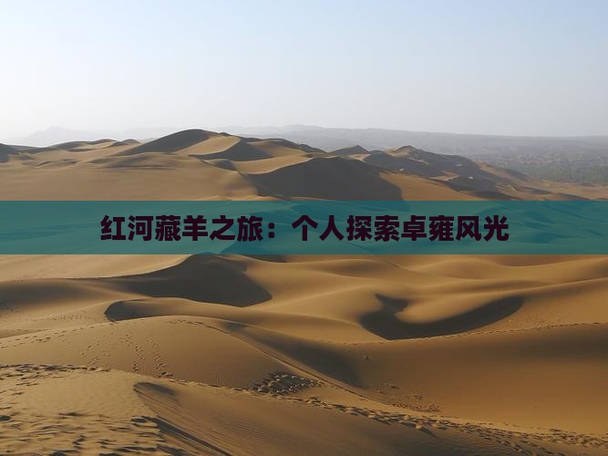 红河藏羊之旅：个人探索卓雍风光