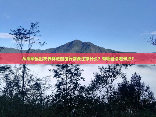 从鄢陵县出发去林芝自由行需要注意什么？有哪些必看景点？
