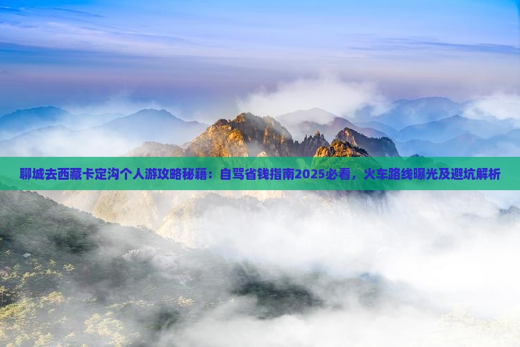 聊城去西藏卡定沟个人游