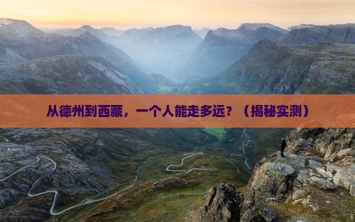 德州到西藏个人游