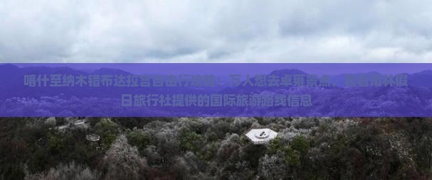 喀什至纳木错布达拉宫自由行攻略：万人想去卓雍景点，看看雨林假日旅行社提供的国际旅游路线信息