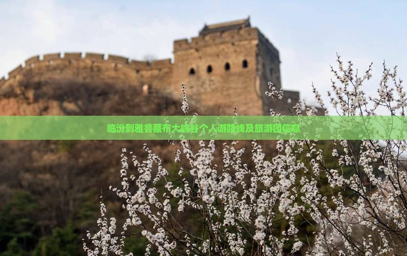 临汾到雅鲁藏布大峡谷个人游路线及旅游团信息