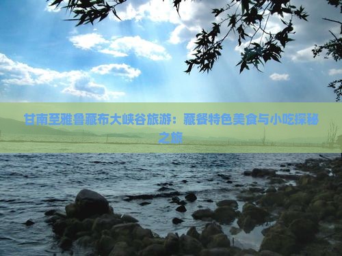 甘南至雅鲁藏布大峡谷旅游：藏餐特色美食与小吃探秘之旅