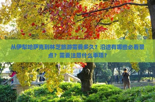 从伊犁哈萨克到林芝旅游需要多久？沿途有哪些必看景点？需要注意什么事项？