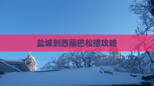 盐城到西藏巴松措攻略