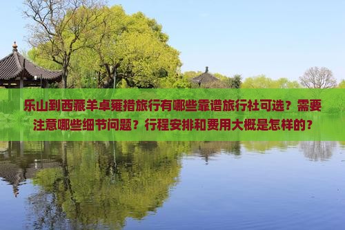 乐山到西藏羊卓雍措旅行社