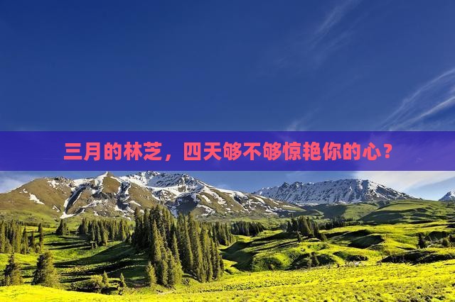 三月去西藏林芝四日游