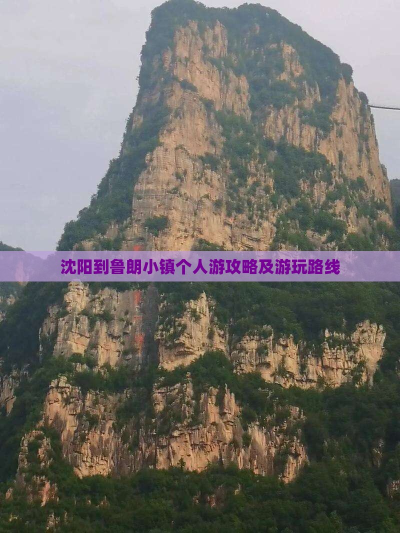 沈阳到鲁朗小镇个人游攻略及游玩路线