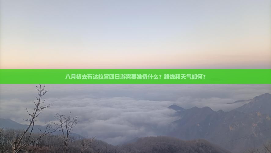 八月初去布达拉宫四日游需要准备什么？路线和天气如何？
