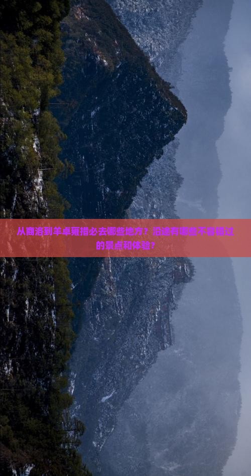 从商洛到羊卓雍措必去哪些地方？沿途有哪些不容错过的景点和体验？