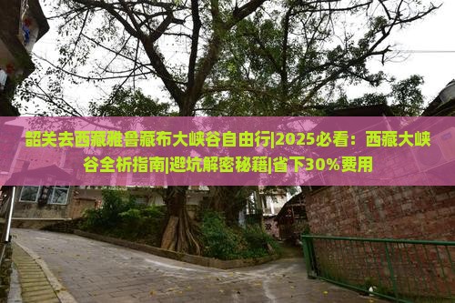 韶关去西藏雅鲁藏布大峡谷自由行