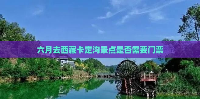 六月去西藏卡定沟景点
