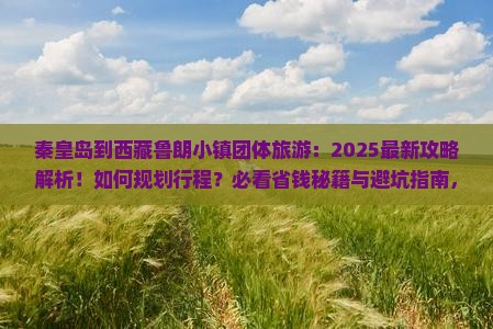 秦皇岛到西藏鲁朗小镇团体旅游