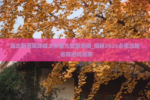 海北到西藏珠峰大本营大型旅游团