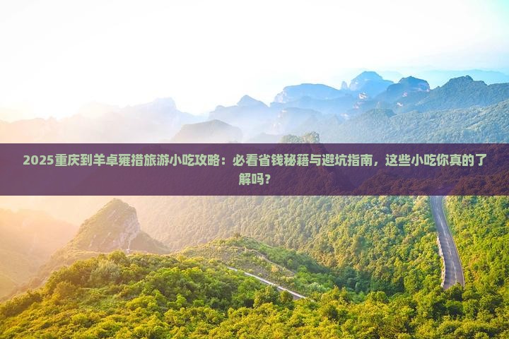 重庆到西藏羊卓雍措旅游小吃