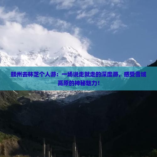 赣州去西藏林芝个人游
