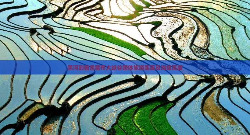 黑河到雅鲁藏布大峡谷团体旅游距离及海拔高度