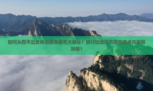 如何从四平出发畅游雅鲁藏布大峡谷？旅行社选择有哪些痛点与最新攻略？