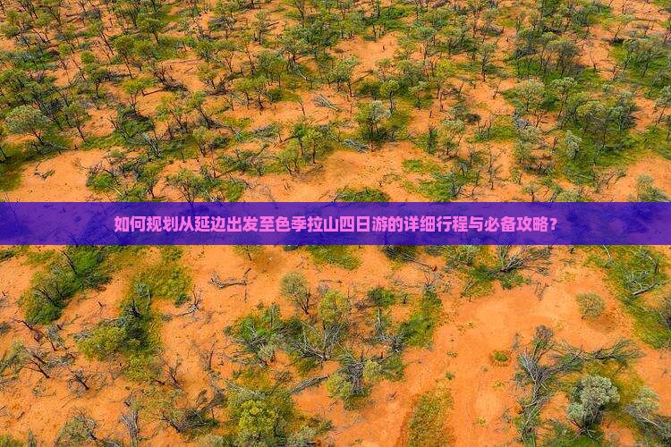 如何规划从延边出发至色季拉山四日游的详细行程与必备攻略？