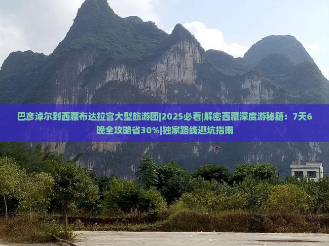 巴彦倬尔去西藏布达拉宫大型旅游团