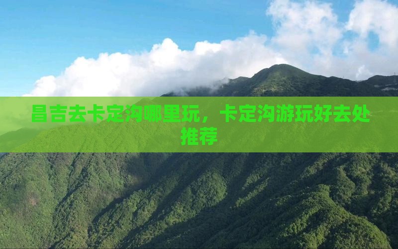 昌吉去西藏卡定沟哪里玩