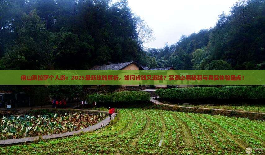 佛山到西藏拉萨个人游