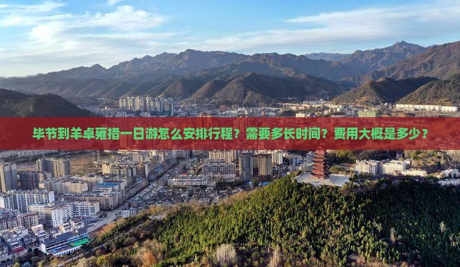 毕节到羊卓雍措一日游怎么安排行程？需要多长时间？费用大概是多少？