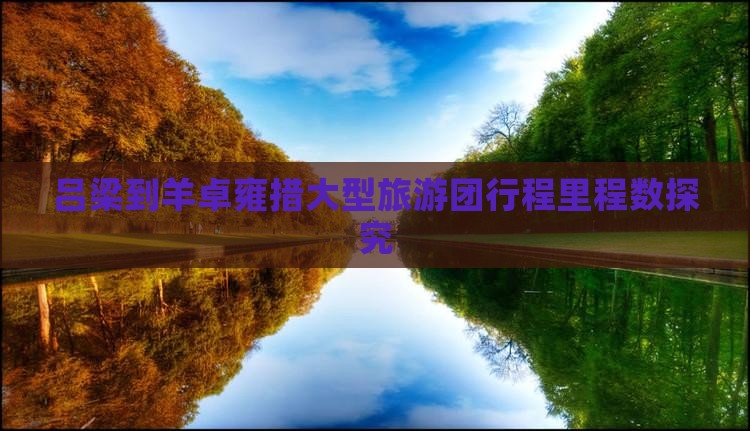 吕梁到羊卓雍措大型旅游团行程里程数探究