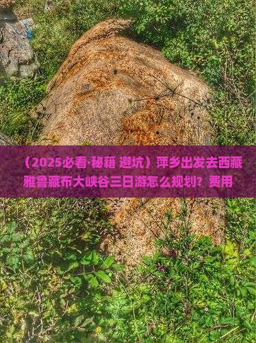 萍乡去西藏雅鲁藏布大峡谷三日游