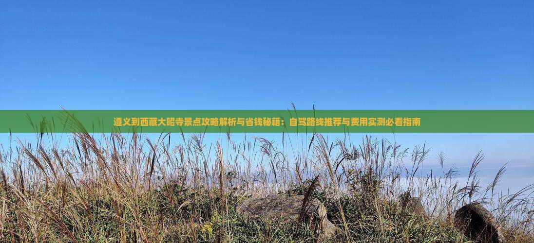 遵义到西藏大昭寺景点