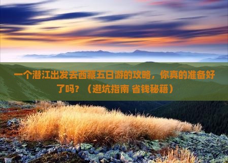 潜江到西藏五日游