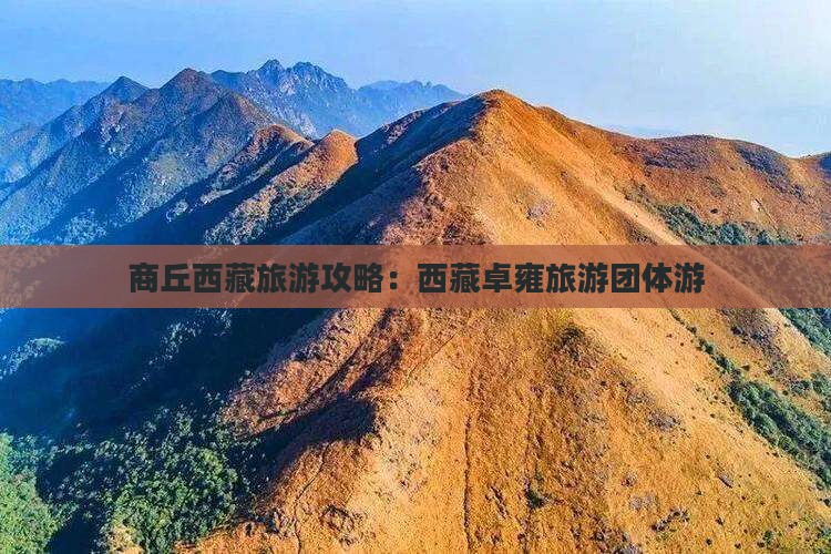 商丘去西藏羊卓雍措团体旅游