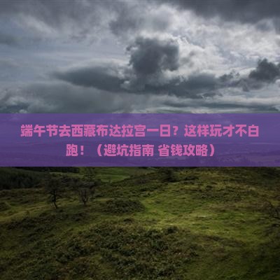 端午节去西藏布达拉宫一日
