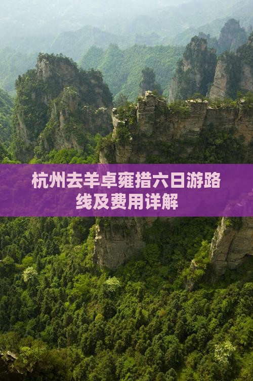 杭州去西藏羊卓雍措六日游