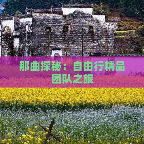 那曲探秘：自由行精品团队之旅