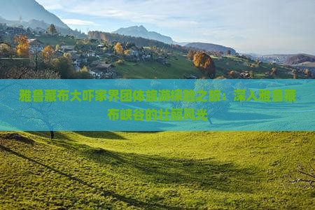 雅鲁藏布大吓家界团体旅游探险之旅：深入雅鲁藏布峡谷的壮丽风光