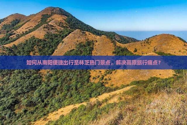 如何从南阳便捷出行至林芝热门景点，解决高原旅行痛点？