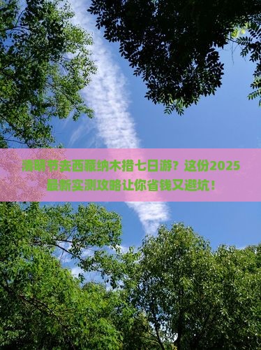 清明节去西藏纳木措七日游