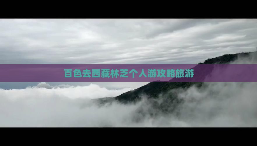 百色去西藏林芝个人游