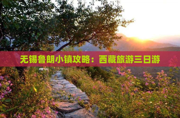 无锡去西藏鲁朗小镇三日游