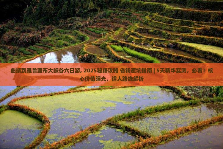 曲靖到西藏雅鲁藏布大峡谷六日游