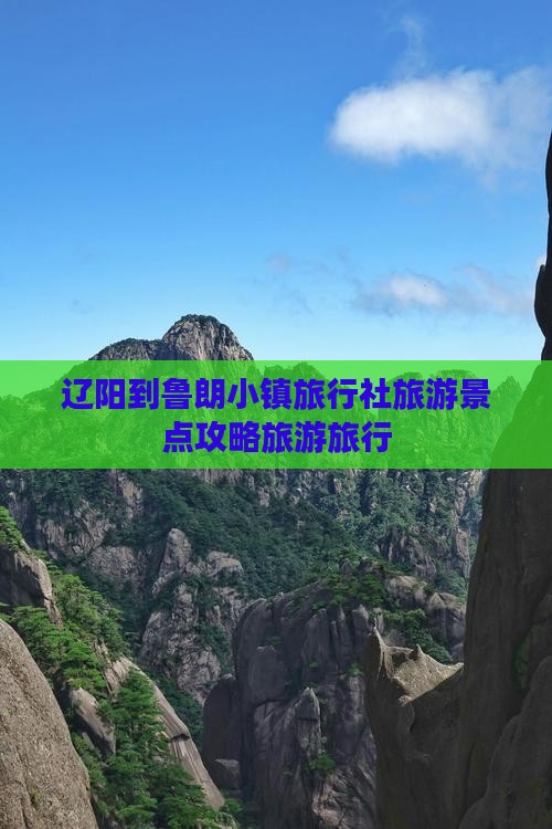 辽阳到鲁朗小镇旅行社旅游景点攻略旅游旅行