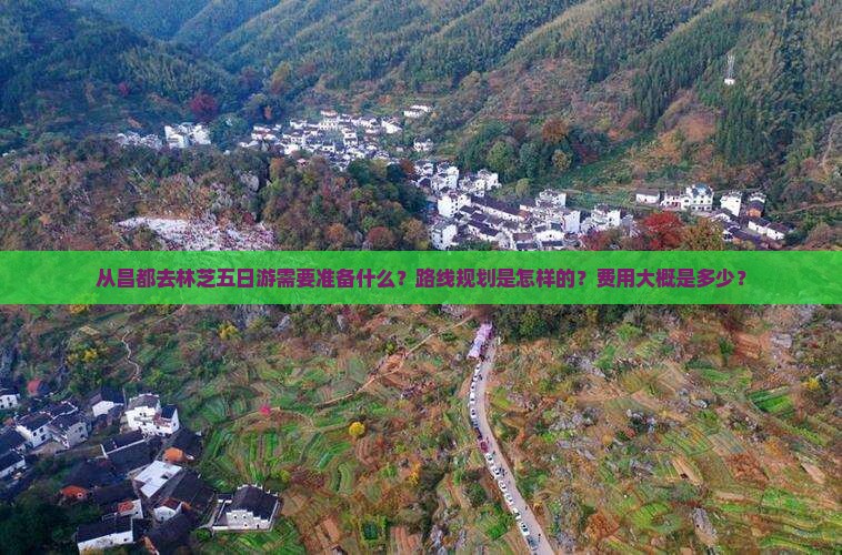 从昌都去林芝五日游需要准备什么？路线规划是怎样的？费用大概是多少？