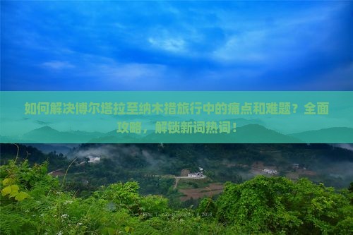 如何解决博尔塔拉至纳木措旅行中的痛点和难题？全面攻略，解锁新词热词！
